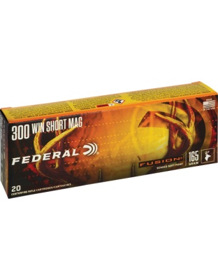 FEDERAL FUSION 300 WSM 165GR