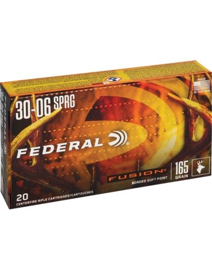 FEDERAL FUSION 30-06 165GR