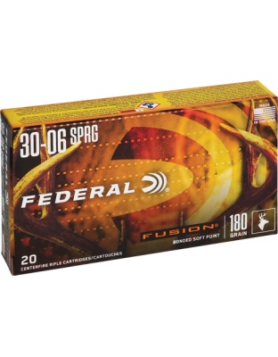 FEDERAL FUSION 30-06 180GR