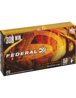 FEDERAL FUSION 308 WIN 150GR