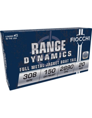 FIOCCHI 308 WIN 150GR FMJ-BT