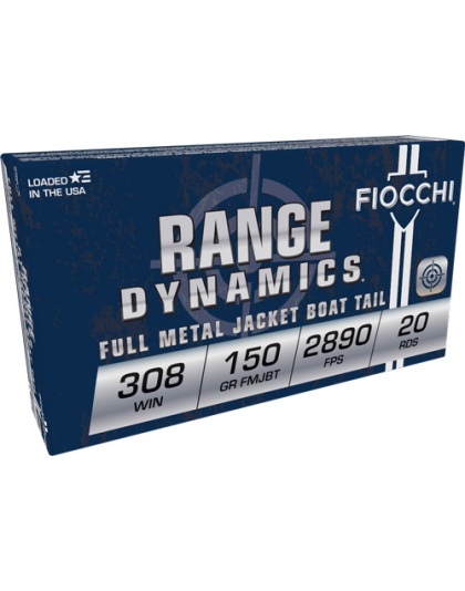 FIOCCHI 308 WIN 150GR FMJ-BT