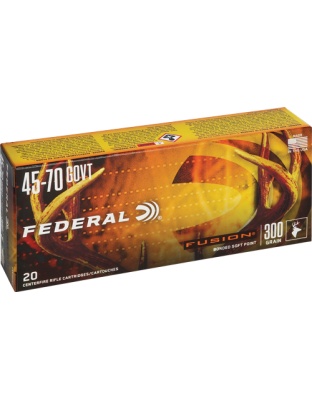 FEDERAL FUSION 45-70 GOV 300GR