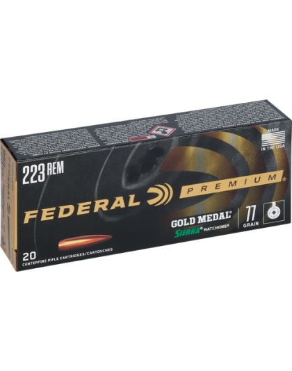 FEDERAL GOLD MEDAL 223 REM