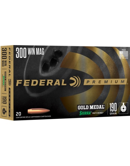 FEDERAL GOLD MEDAL 300 WIN MAG