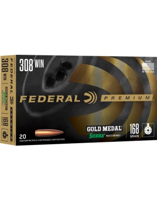 FEDERAL GOLD MEDAL 308 WIN