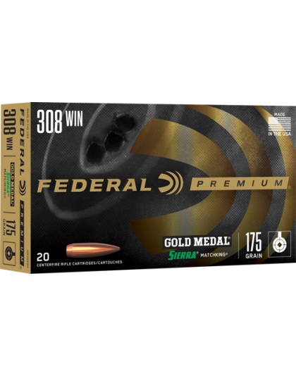 FEDERAL GOLD MEDAL 308 WIN