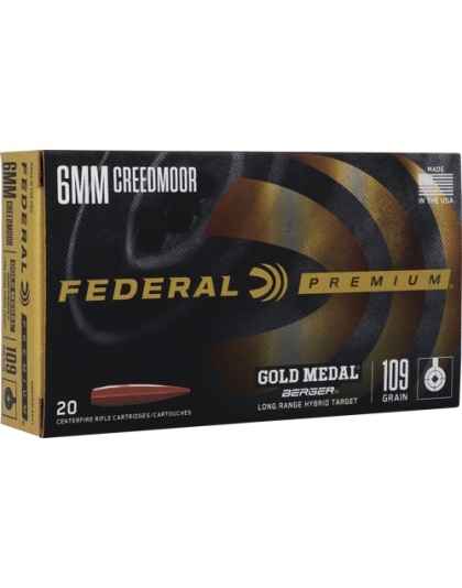 FEDERAL GOLD MEDAL 6MM CM