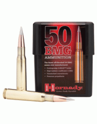 HORNADY 50 BMG 750GR A-MAX