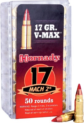 HORNADY 17 MACH2 17GR V-MAX