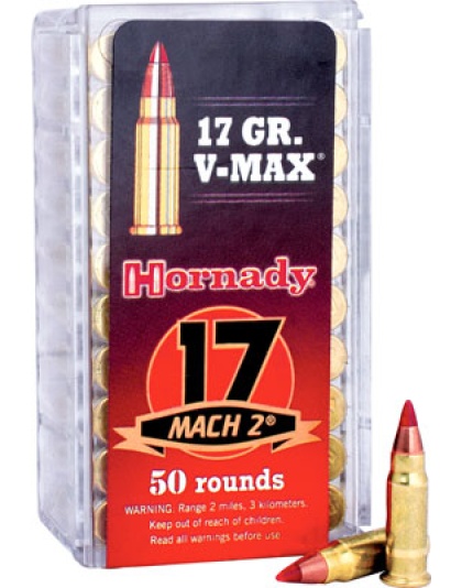 HORNADY 17 MACH2 17GR V-MAX