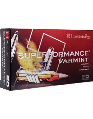 HORNADY SPF VARMINT 204 RUGER