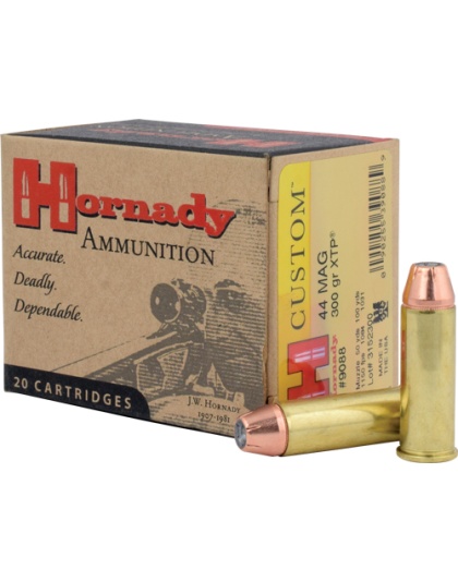 HORNADY 44 REM MAG 300GR