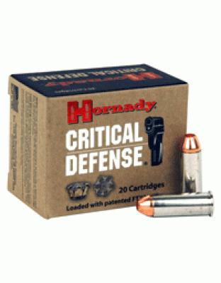 HORNADY CRITICAL DEFENSE 44 SW