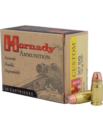 HORNADY 357 SIG 147GR XTP