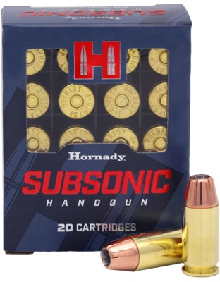 HORNADY SUBSONIC 45 ACP 230GR