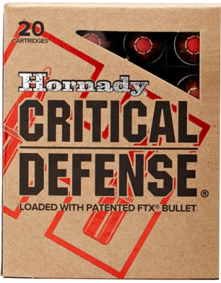 HORNADY CRITICAL DEFENSE 40 SW