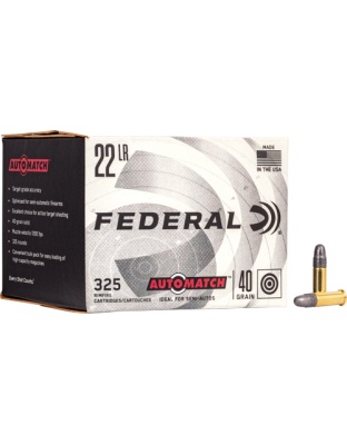 FEDERAL AUTOMATCH 22LR 40GR