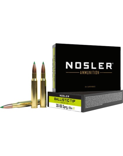 NOSLER BT 30-06 125GR