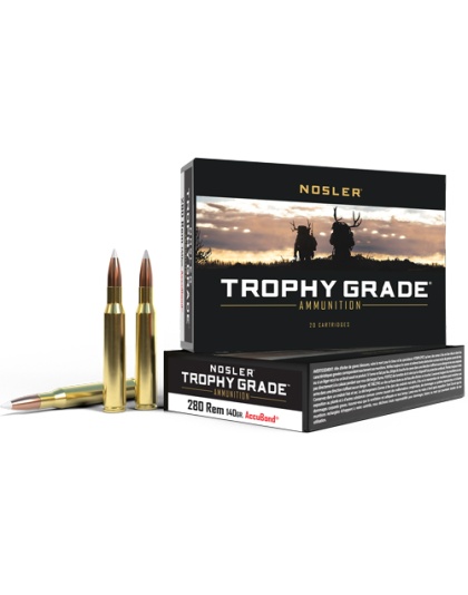 NOSLER TROPHY 280 REM 140GR