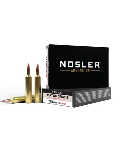 NOSLER MATCH GRADE 26 NOSLER