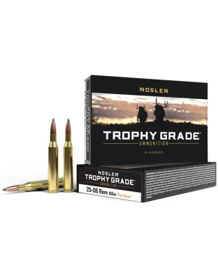 NOSLER TROPHY 25-06 REM 100GR