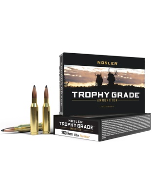 NOSLER TROPHY 260 REM 125GR