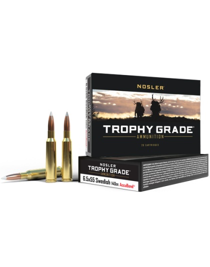 NOSLER TROPHY 6.5X55 MAUSER