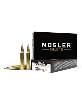 NOSLER MATCH GRADE 223 REM