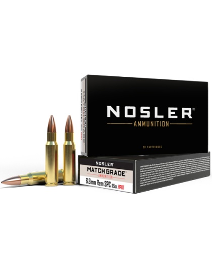 NOSLER MATCH GRADE 6.8 SPC