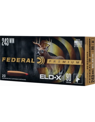 FEDERAL 243 WIN 90GR ELDX