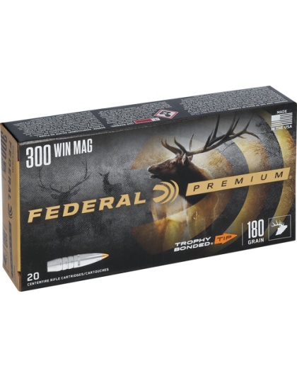 FEDERAL 300 WIN MAG 180GR