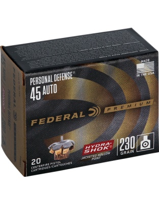 FEDERAL PREMIUM 45 ACP 230GR