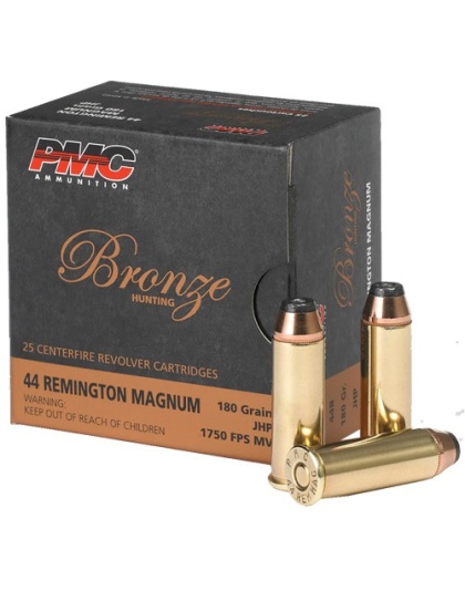 PMC 44 REM MAG 180GR JHP