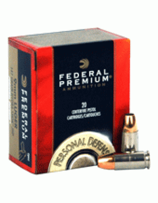 FEDERAL PREMIUM 9MM LUGER 124G