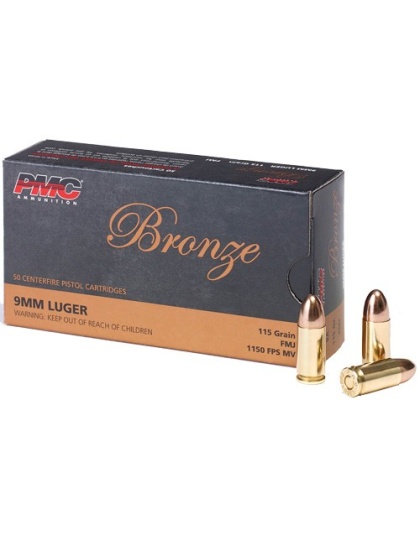 PMC 9MM LUGER 115GR FMJ