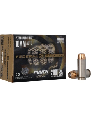 FEDERAL PUNCH 10MM 200GR JHP