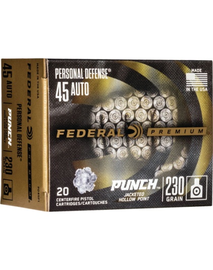 FEDERAL PUNCH 45 ACP 230GR