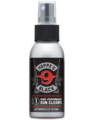 HOPPES BLACK GUN CLEANER 2 OZ.