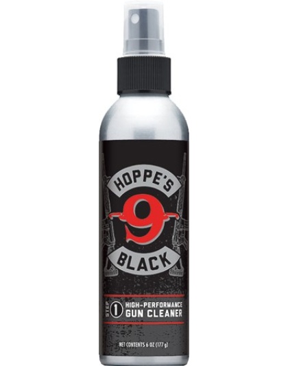 HOPPES BLACK GUN CLEANER 6 OZ.