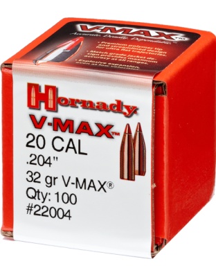 HORNADY BULLETS 20 CAL .204