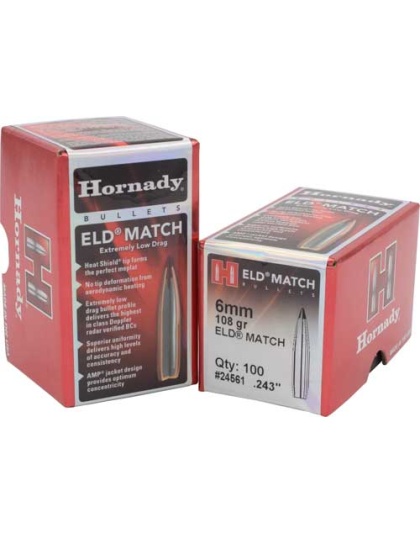 HORNADY BULLETS 6MM .243