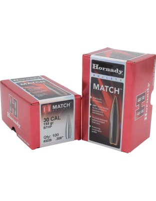 HORNADY BULLETS 30 CAL 308 155