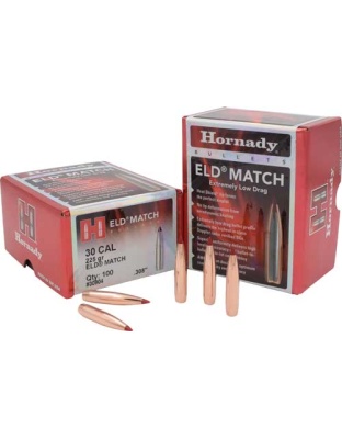 HORNADY BULLETS 30CAL .308