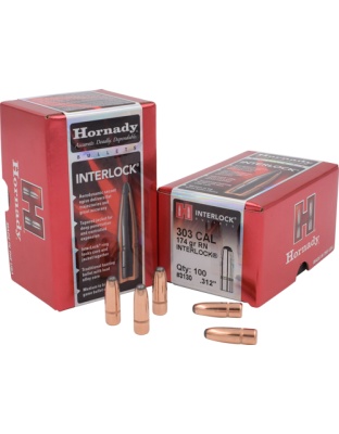 HORNADY BULLETS 303 CAL .312