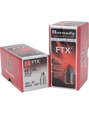 HORNADY BULLETS 45 CAL .452