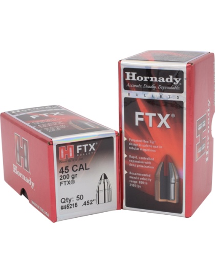 HORNADY BULLETS 45 CAL .452