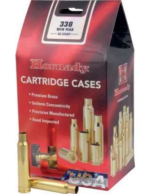 HORNADY UNPRIMED CASES 338 WIN