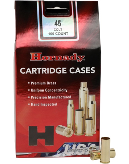 HORNADY UNPRIMED CASES 45 COLT