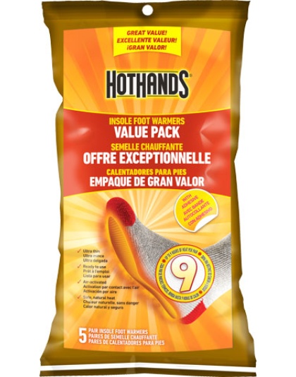 HOTHANDS INSOLE FOOT WARMER 5